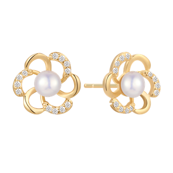 Støvring Design's Sølvforgyldt ørestikker