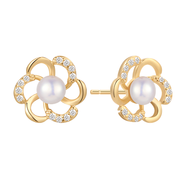 Støvring Design\'s Sølvforgyldt ørestikker