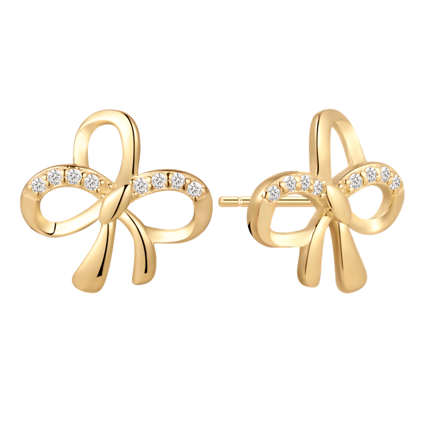 Støvring Design\'s Sølvforgyldt ørestikker