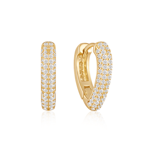 Støvring Design\'s Sølvforgyldt creoler