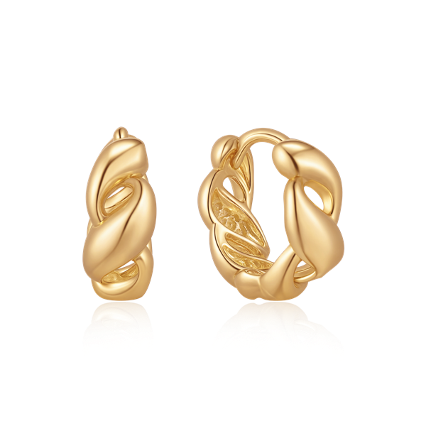 Støvring Design\'s Sølvforgyldt creoler