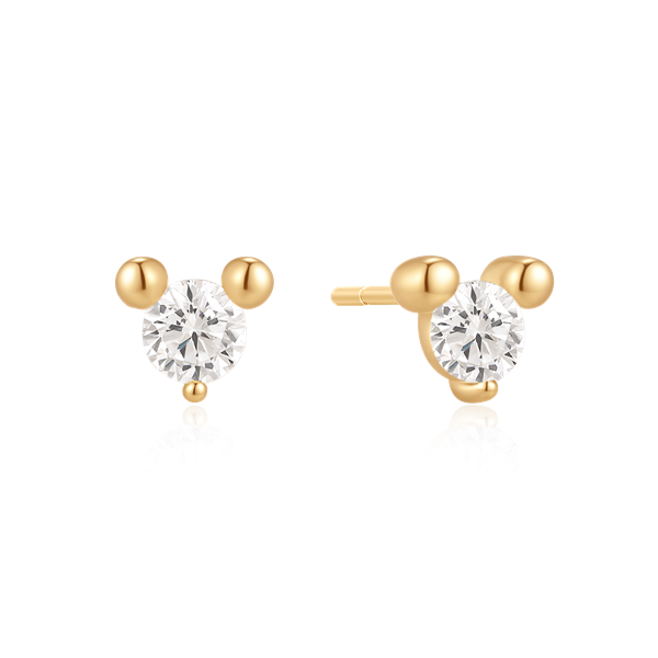 Støvring Design\'s Sølvforgyldt ørestikker