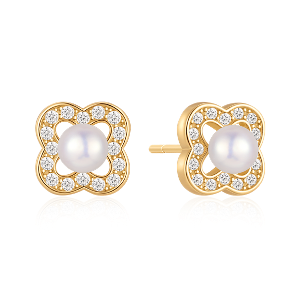 Støvring Design\'s Sølvforgyldt ørestikker