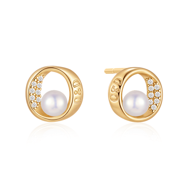 Støvring Design\'s Sølvforgyldt ørestikker