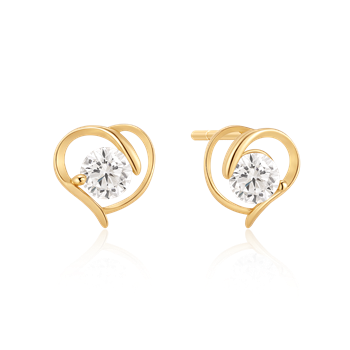 Støvring Design's Sølvforgyldt ørestikker