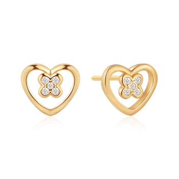 Støvring Design's Sølvforgyldt ørestikker