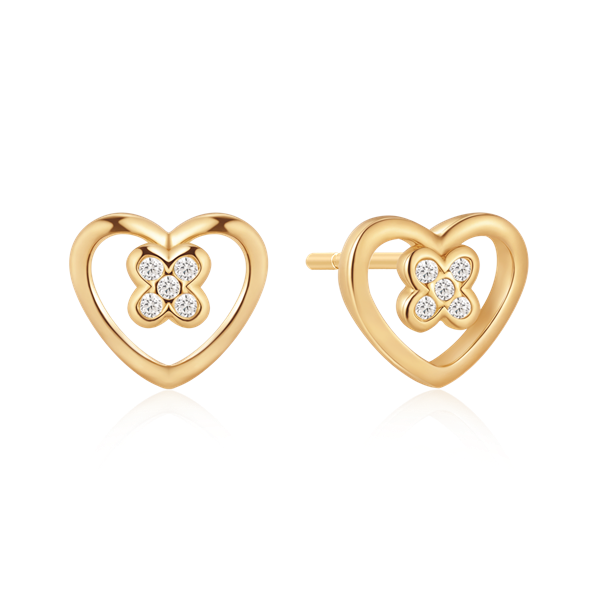 Støvring Design\'s Sølvforgyldt ørestikker