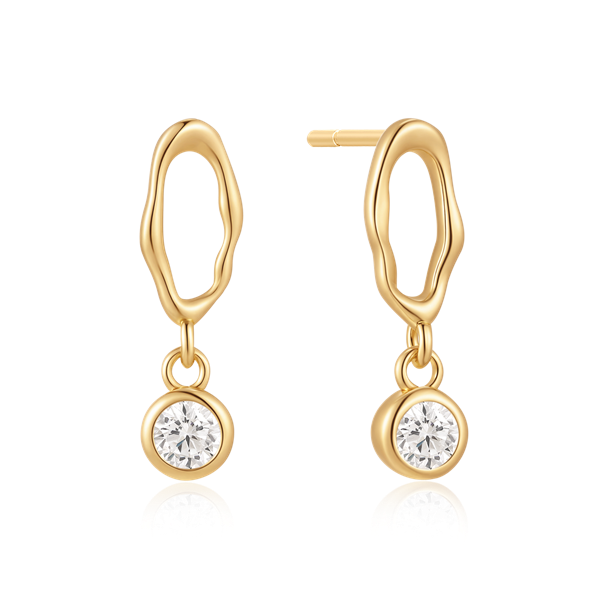 Støvring Design\'s Sølvforgyldt ørestikker