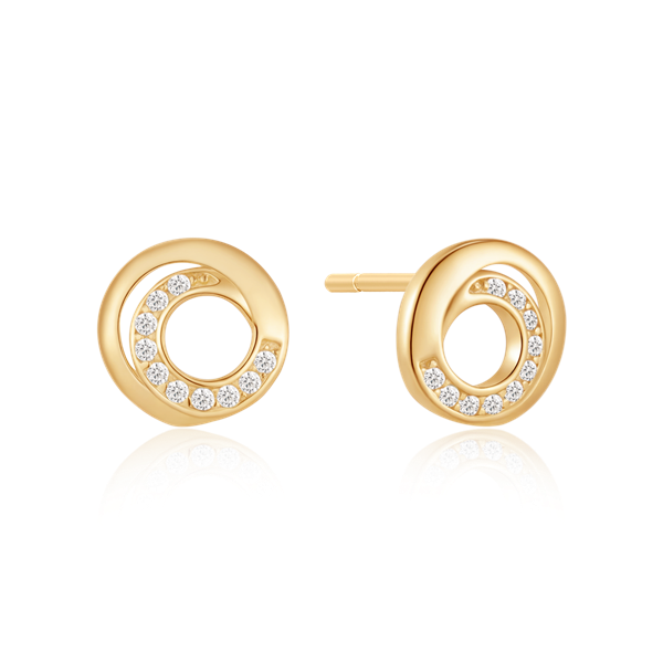 Støvring Design\'s Sølvforgyldt ørestikker