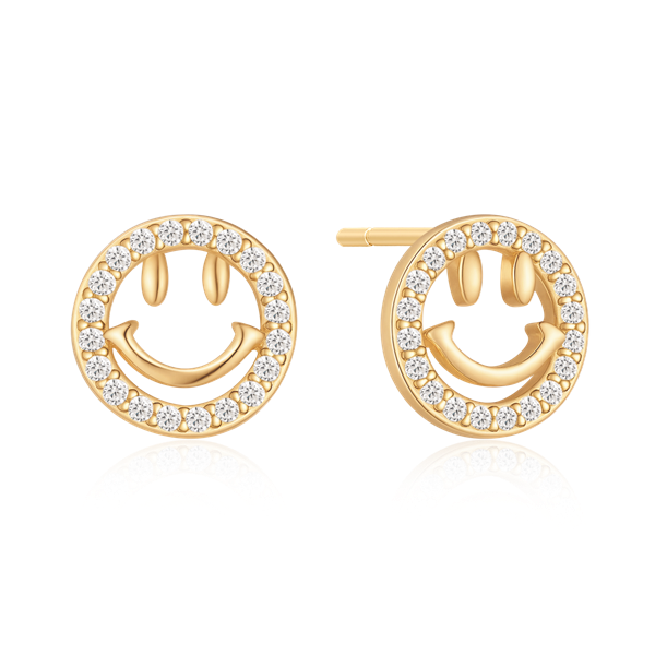 Støvring Design\'s Sølvforgyldt ørestikker