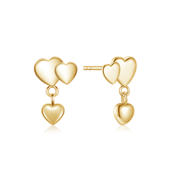 Støvring Design's Sølvforgyldt ørestikker