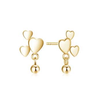 Støvring Design's Sølvforgyldt ørestikker