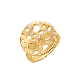 Støvring Design's Sølvforgyldt ring