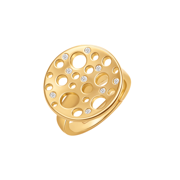 Støvring Design\'s Sølvforgyldt ring