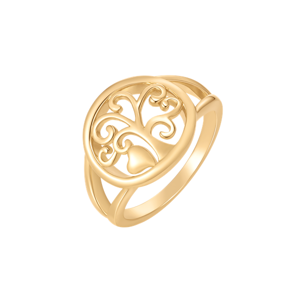 Støvring Design\'s Sølvforgyldt ring
