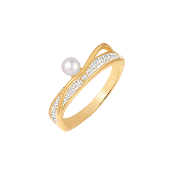 Støvring Design\'s Sølvforgyldt ring