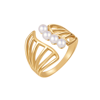 Støvring Design's Sølvforgyldt ring