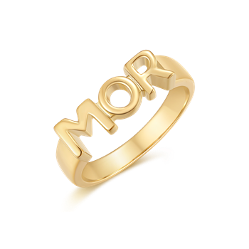 Støvring Design's Sølvforgyldt ring