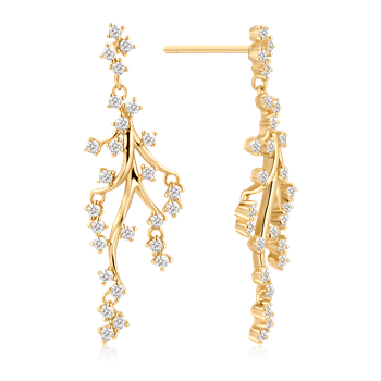 Støvring Design's Sølvforgyldt ørehænger