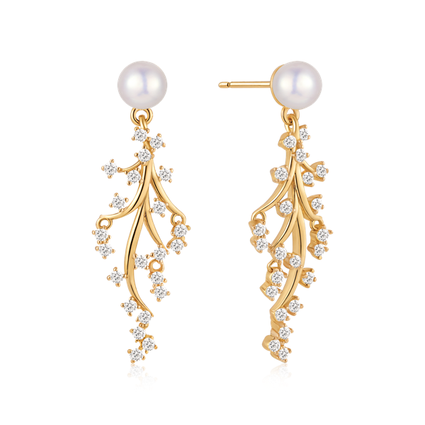 Støvring Design\'s Sølvforgyldt ørehænger