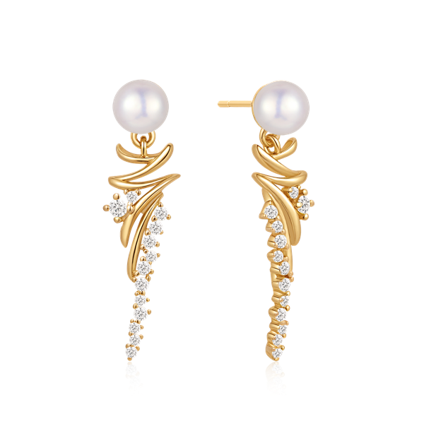 Støvring Design\'s Sølvforgyldt ørehænger