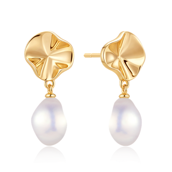 Støvring Design\'s Sølvforgyldt ørehænger