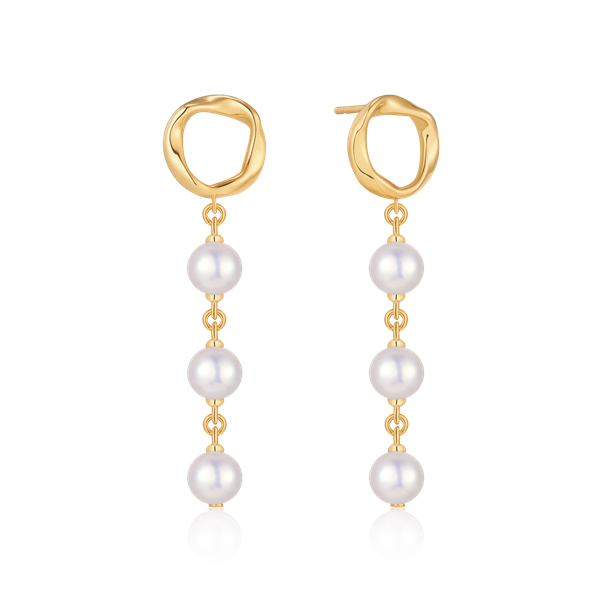 Støvring Design\'s Sølvforgyldt ørehænger