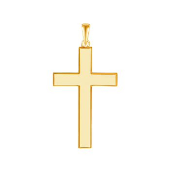 Støvring Design's Sølvforgyldt kors vedhæng