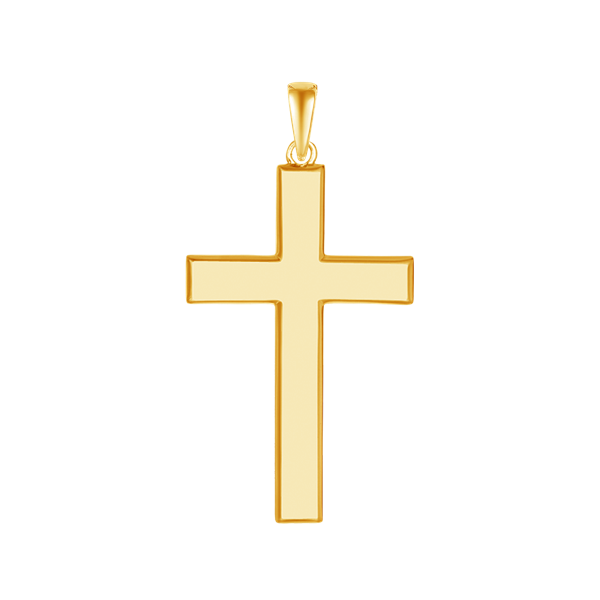 Støvring Design\'s Sølvforgyldt kors vedhæng