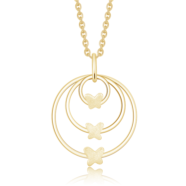 Støvring Design\'s Sølvforgyldt collier