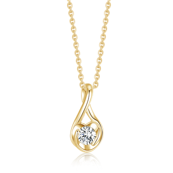 Støvring Design's Sølvforgyldt halskæde