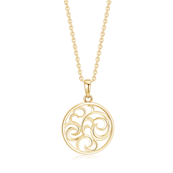 Støvring Design's Sølvforgyldt halskæde