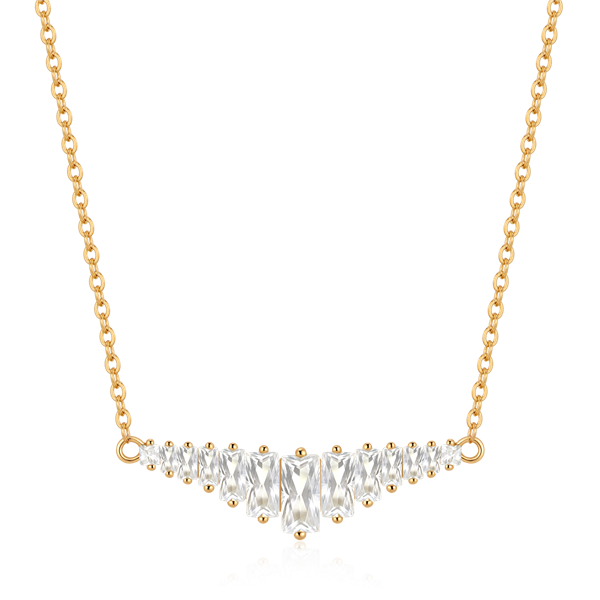 Støvring Design\'s Sølvforgyldt halskæde