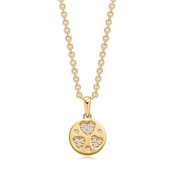 Støvring Design\'s Sølvforgyldt halskæde