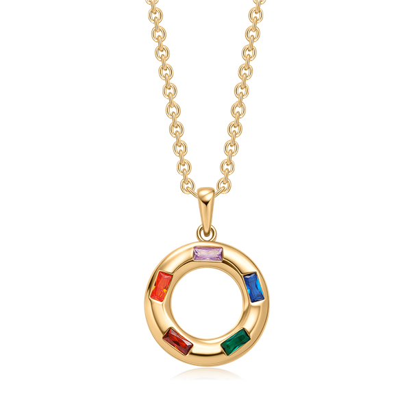 Støvring Design\'s Sølvforgyldt halskæde