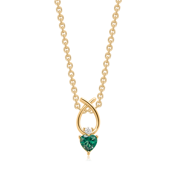 Støvring Design\'s Sølvforgyldt halskæde