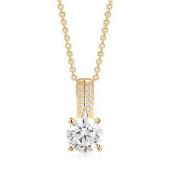 Støvring Design's Sølvforgyldt halskæde