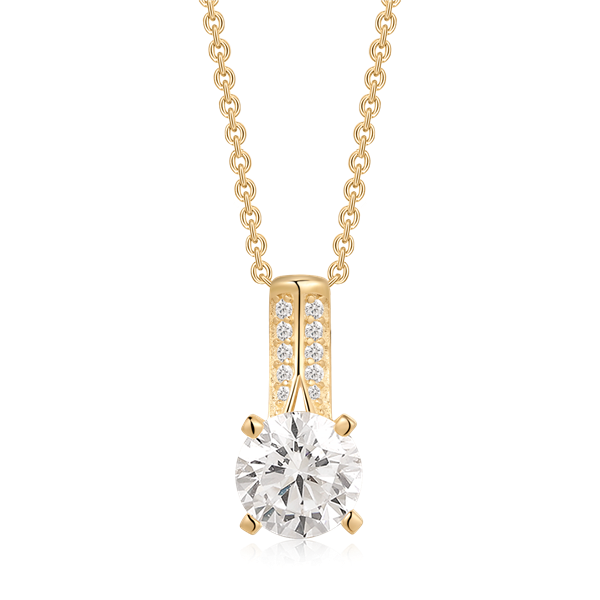 Støvring Design\'s Sølvforgyldt halskæde