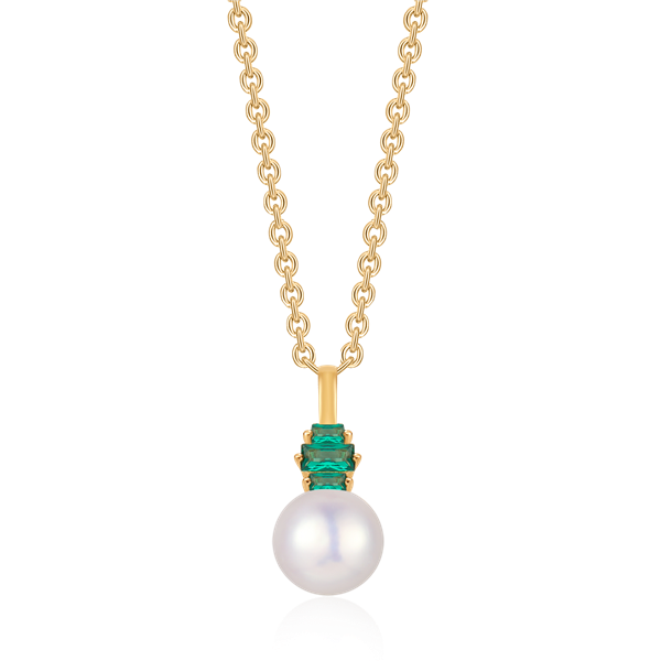 Støvring Design\'s Sølvforgyldt halskæde