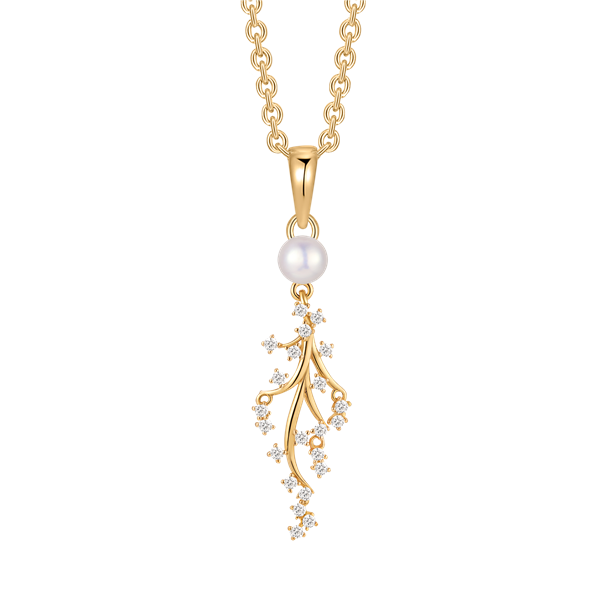 Støvring Design\'s Sølvforgyldt halskæde