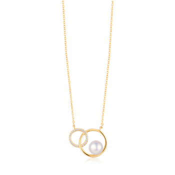 Støvring Design's Sølvforgyldt halskæde