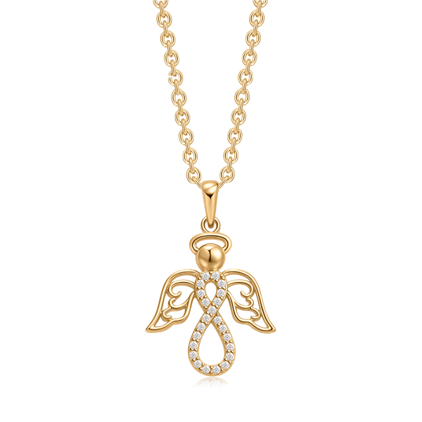 Støvring Design\'s Sølvforgyldt halskæde