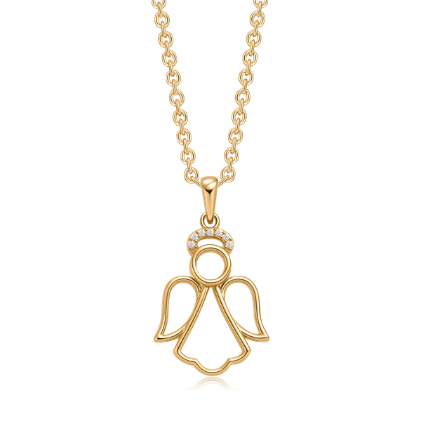 Støvring Design\'s Sølvforgyldt halskæde