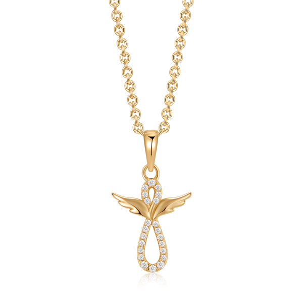 Støvring Design\'s Sølvforgyldt halskæde