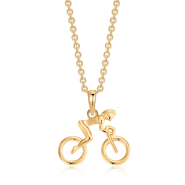 Støvring Design\'s Sølvforgyldt halskæde