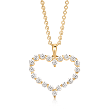 Støvring Design's Sølvforgyldt halskæde