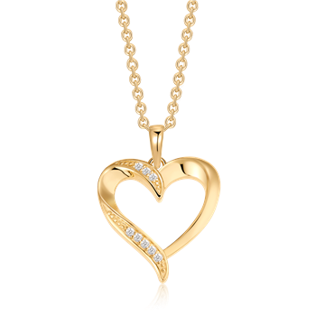 Støvring Design's Sølvforgyldt halskæde