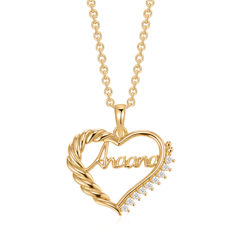 Støvring Design's Sølvforgyldt halskæde