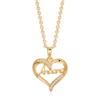 Støvring Design's Sølvforgyldt halskæde