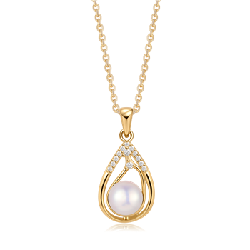 Støvring Design's Sølvforgyldt halskæde